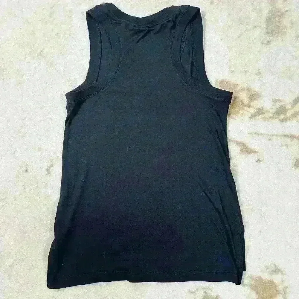NIKE Black Lightweight Racerback Just Do It 90s Pink Orange Neon Tank Women XS